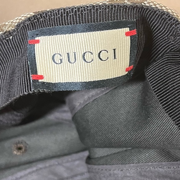 Authentic Gucci GG Canvas Baseball Cap size L - Picture 8 of 10